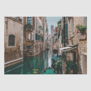 Papel De Seda Venecia Italia La Ciudad Flotante