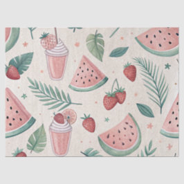 Papel de seda veraniego adorable