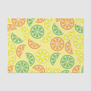 Papel De Seda Verano de cumpleaños de Citrus Slice Kid