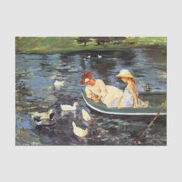 Papel de seda Verano de Mary Cassatt