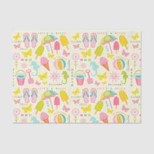 Papel De Seda Verano en la playa