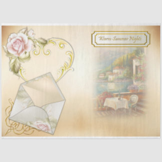 Papel De Seda Verano Vintage serie 3