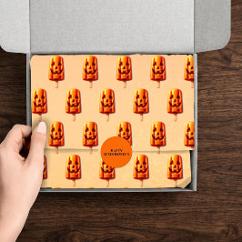 Papel De Seda Veranoween Verano Halloween JackoLantern Paleta
