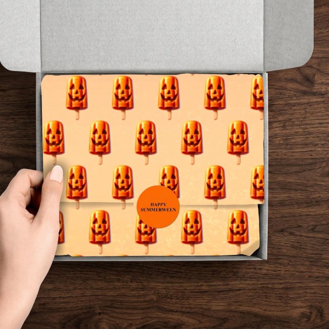 Papel De Seda Veranoween Verano Halloween JackoLantern Paleta (Subido por el creador)