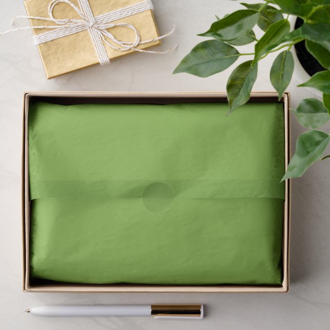 Papel De Seda Verde (Regalo )