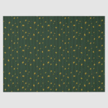 Verde Amarillo Estrella Raya Navidad