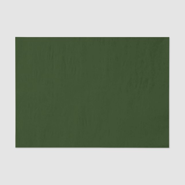 Papel de seda verde bosque (Anverso)
