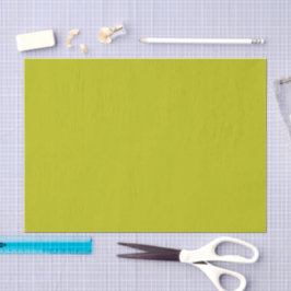 Papel De Seda Verde Chartreuse Simple Sólido Color Plano