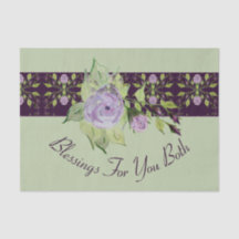 Verde claro con morado