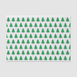 Papel De Seda Verde de árbol de Navidad