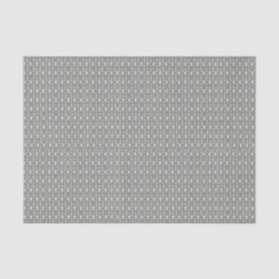 Papel De Seda Verde Gris Elegante Ditsy Floral