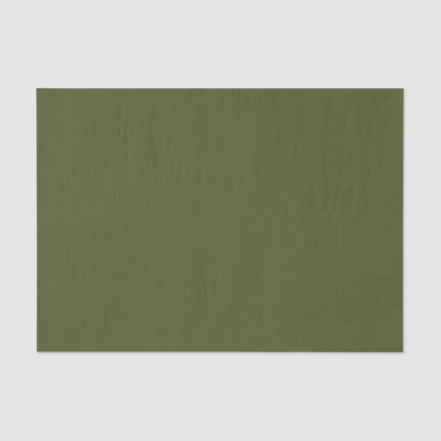 Papel De Seda verde militar (Anverso)