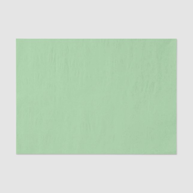 Papel De Seda verde pastel (Anverso)