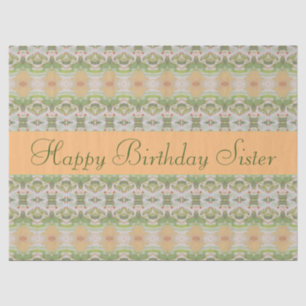 Papel De Seda Verde rosa y azul claro