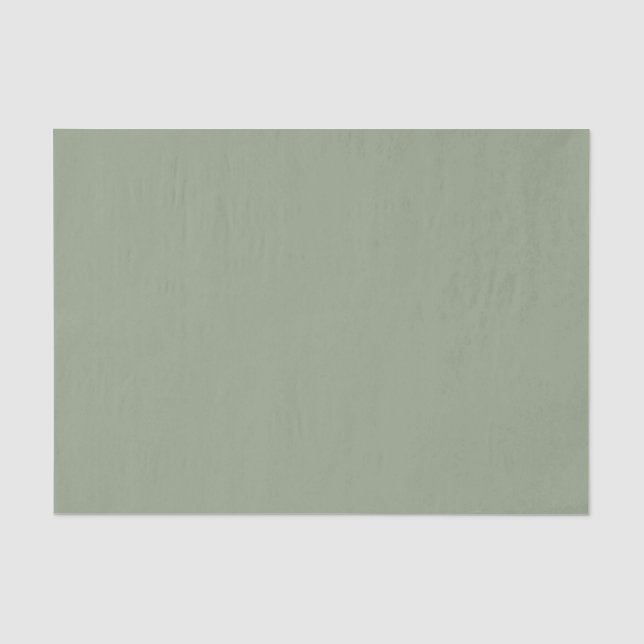 Papel De Seda Verde Salvia  (Anverso)
