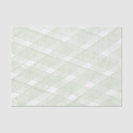 Papel de seda verde salvia