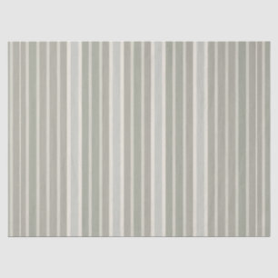 Papel De Seda Verde Salvia Azul Polvoriento Gris Taupe Franja de
