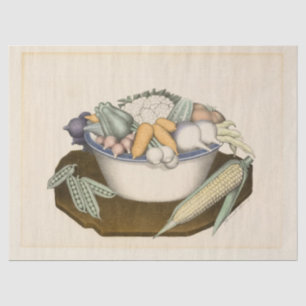 Papel De Seda Verduras de Grant Wood