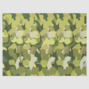 Papel De Seda Verduras Verdes