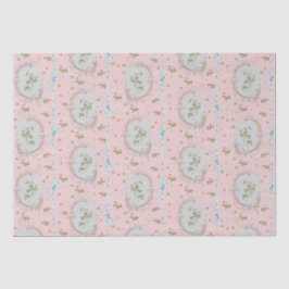 Papel De Seda Versailles Strawberrys & Ribbons Pink