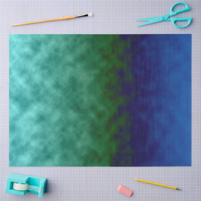 Papel De Seda Verso Abisal (Artesanía)