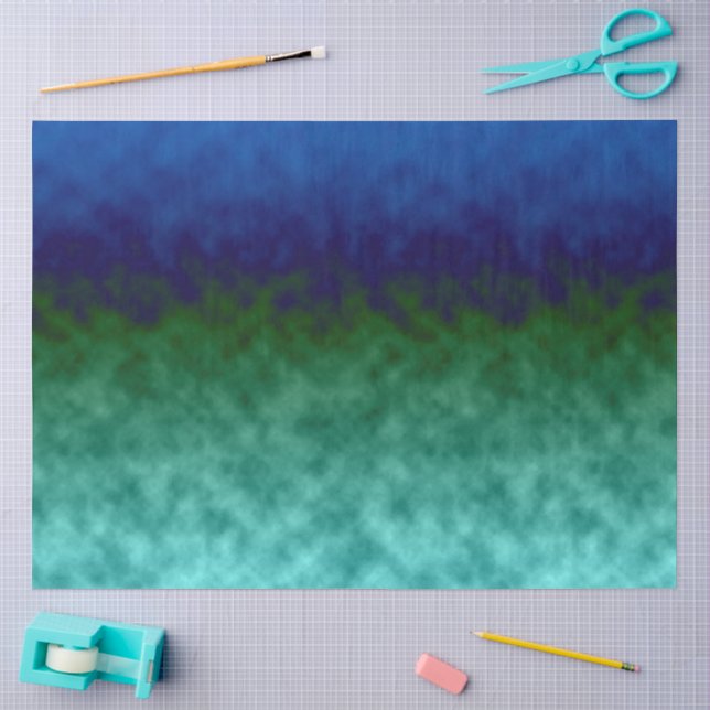 Papel De Seda Verso Abisal (Artesanía)