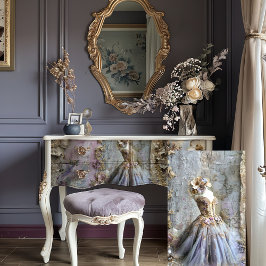 Papel De Seda Vestido de ensueño Fairy Tale Fantasia Shabby Chic