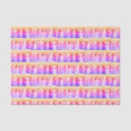 Papel De Seda Vestido de novia de boda vintage y arcoiris groom