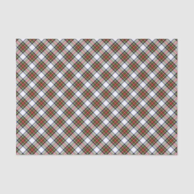 Papel De Seda Vestido real Stewart Plaid Scottish (Anverso)