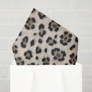 Papel De Seda Vete Salvaje Leopardo de las Nieves Calidez Aspect