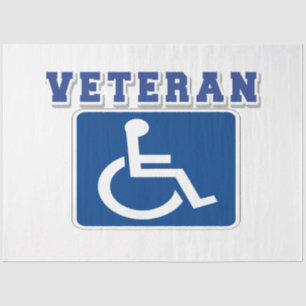 Papel De Seda Veterano discapacitado