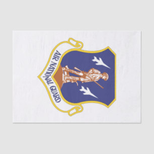 Papel De Seda Veterano Militar de la Guardia Nacional Aérea