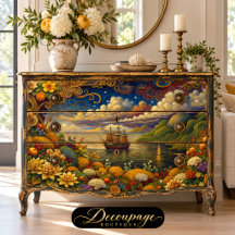 Viaje al Paraíso Decoupage