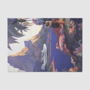 Papel De Seda Viaje de las Islas del Mar del Sur