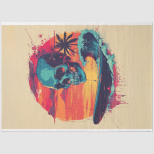 Papel De Seda Viaje en Skull Bones Surf #3 Desnudo