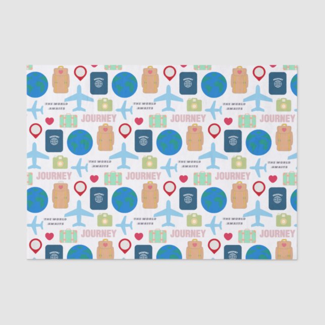 Papel De Seda Viajes en el mundo (Anverso)