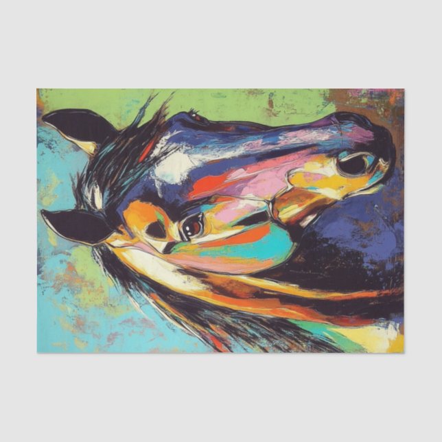 Papel De Seda Vibes de caballos6 (Anverso)