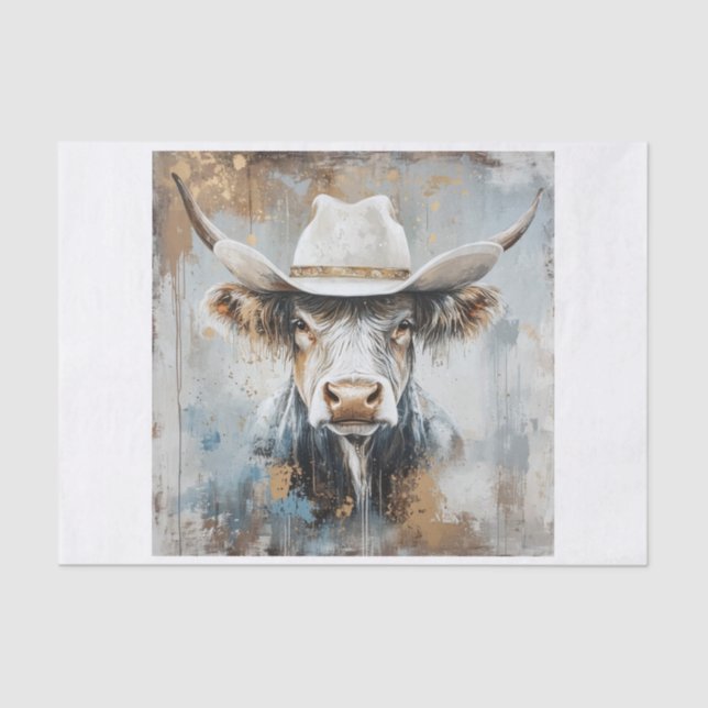 Papel De Seda Vibes de vaca Highland10 (Anverso)