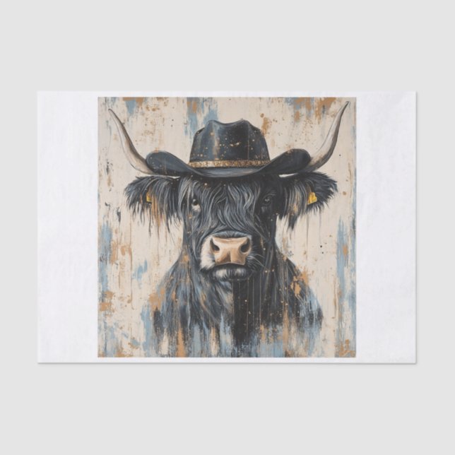 Papel De Seda Vibes de vaca Highland3 (Anverso)