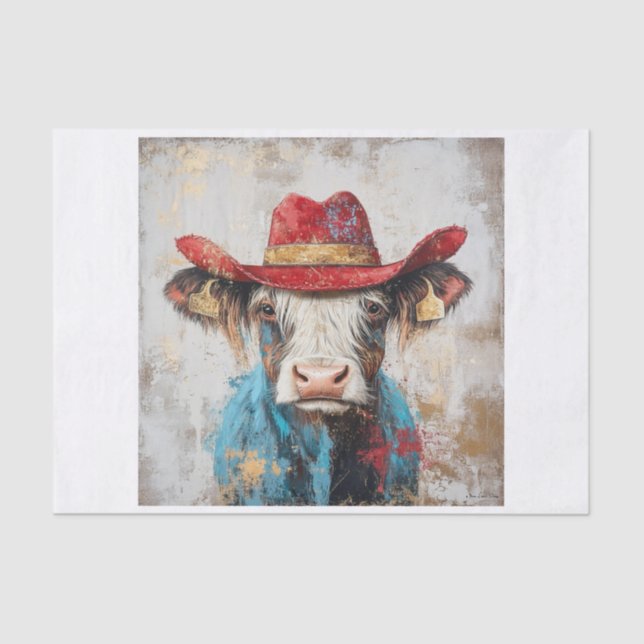 Papel De Seda Vibes de vaca Highland4 (Anverso)