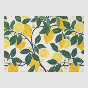 Papel De Seda Vibrant Lemon Grove