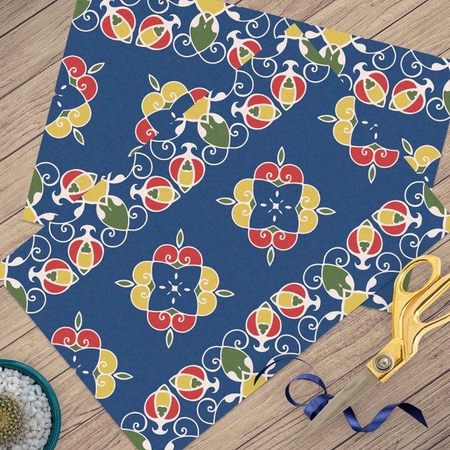 Papel De Seda Vibrante estilo californiano español mediterráneo (Subido por el creador)