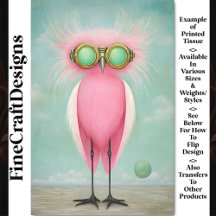 Vibrante Pájaro Rosa Largo De Larga Cabeza 9 Desnu