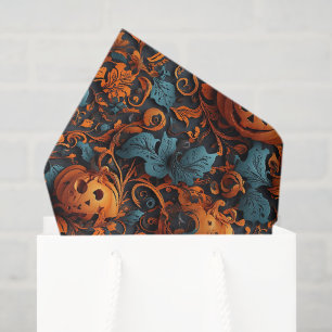 Papel De Seda Vibrante temática de Halloween