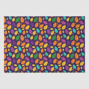 Papel De Seda Vibrantes hojas otoñales