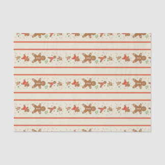 Papel De Seda Vickie’s Gingerbread Parade-Cream Tissue Paper