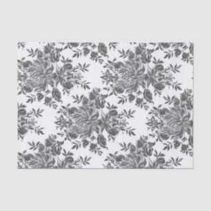 Papel De Seda Victoria del collage de la Antigüedad de la Flora