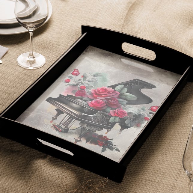 Papel De Seda Victorian Boudoir | Gran piano Rosa de música anti (Subido por el creador)