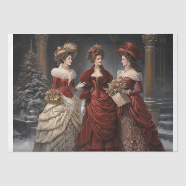 Papel De Seda Victorian Ladies (Anverso)