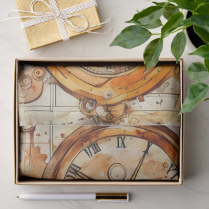 Papel De Seda Victorian Steampunk